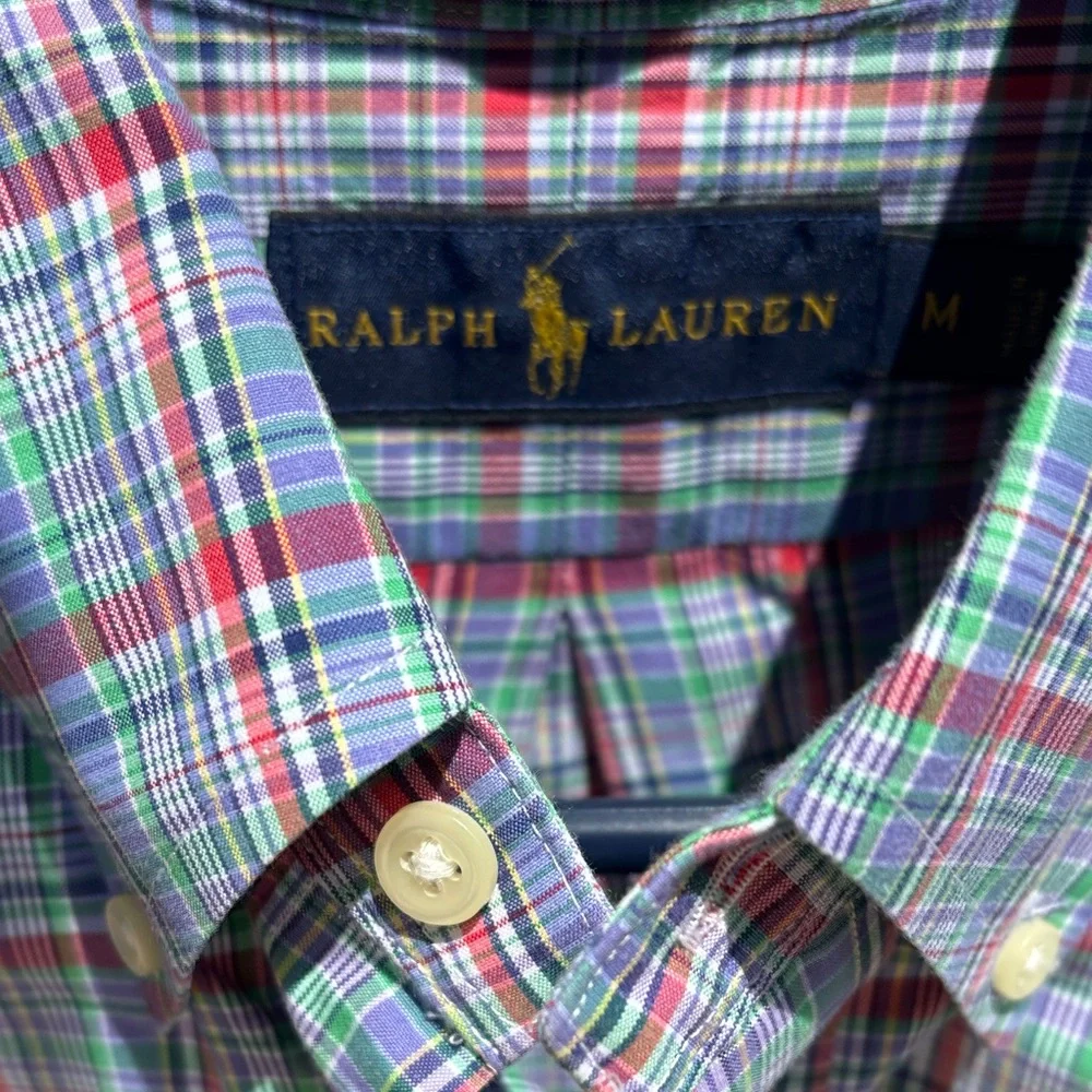 Ralph Lauren Men's Multicolor Plaid Shirt - Picture 2 of 3
